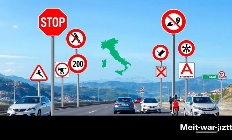 Die wichtigsten Verkehrsregeln in Italien, die Sie kennen sollten